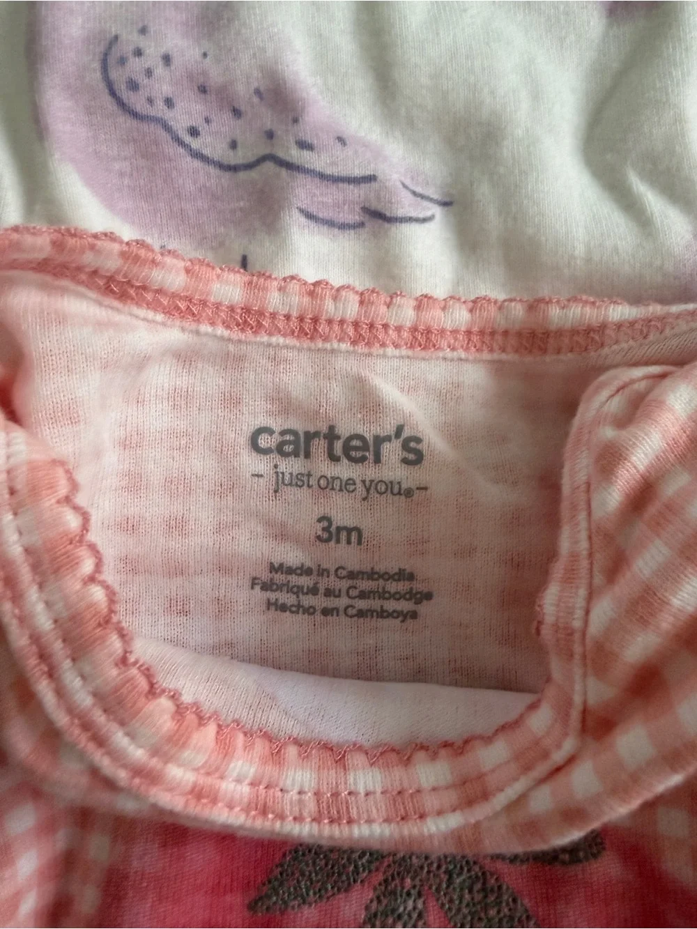 Carter's & Wonder Nation 13pc Baby Girl O-3M Misc Clothing Lot Multicolor